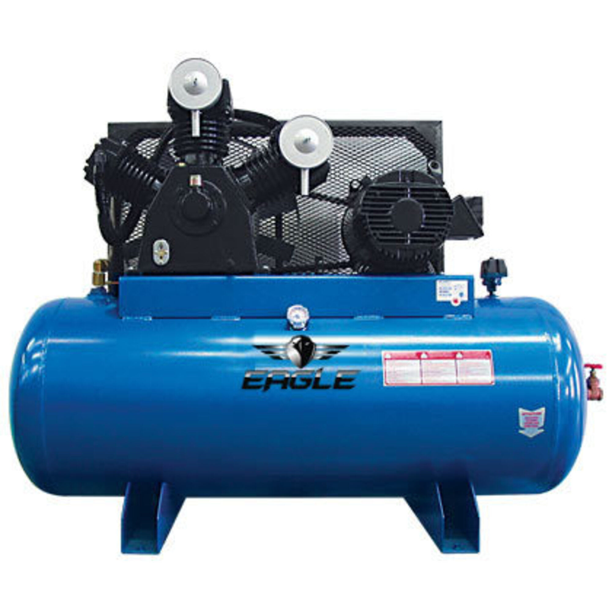 EAGLE, 120 Gallon 36 CFM Air Compressor, Horsepower 10 HP, Air Tank Size 120 Gal, Model# 105120H2-CS575